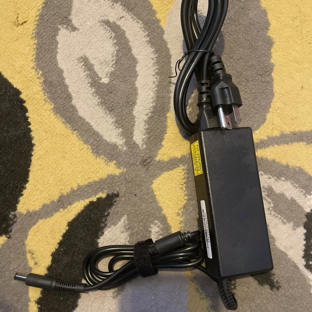 Black Laptop Charger